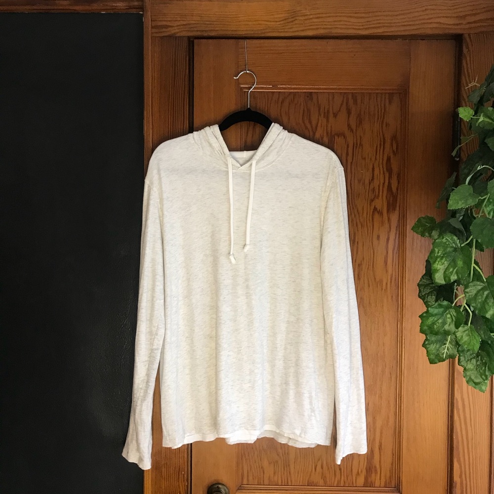 Vince long sleeve hooded shirt